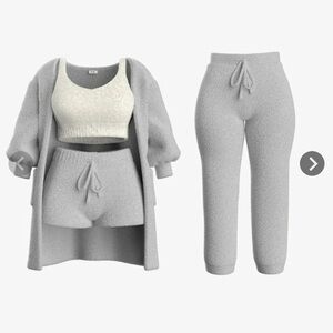 Pleshy Cozy Knit Set | brand new! Without the cardigan | size S